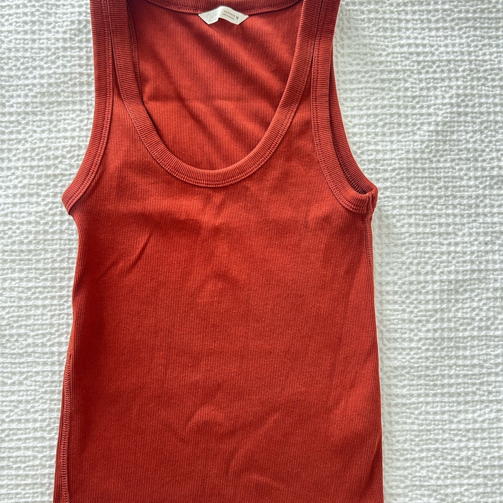 Zara Ribbed Tank Top